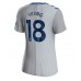 Tanie Strój piłkarski Everton Ashley Young #18 Koszulka Trzeciej dla damskie 2023-24 Krótkie Rękawy